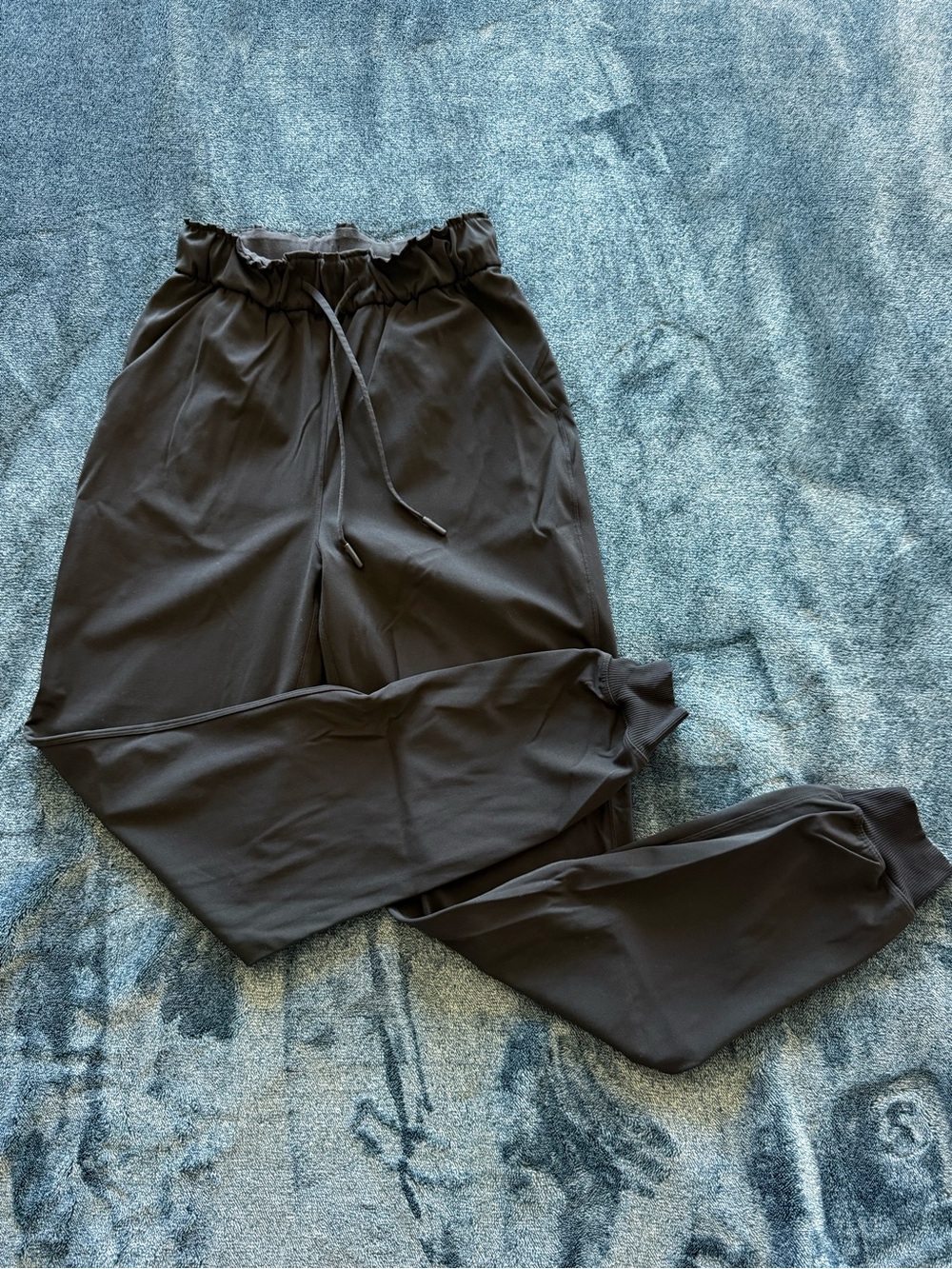 Lululemon Black Drawstring Jogger Pants